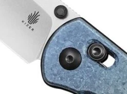 Kizer Azo Drop Bear Titanium Snowflakes Yellow & Blue -Taschenmesser Verkauf 01ki345 3