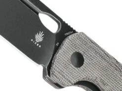 Kizer Bugai Micarta Black -Taschenmesser Verkauf 01ki362 3