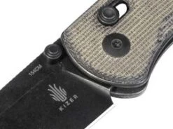 Kizer Drop Bear Micarta Green -Taschenmesser Verkauf 01ki370 3