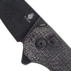 Kizer Lieb M Button Lock Black Micarta V3541C2 -Taschenmesser Verkauf 033610e0f1191aed9d454b5e70bdd507