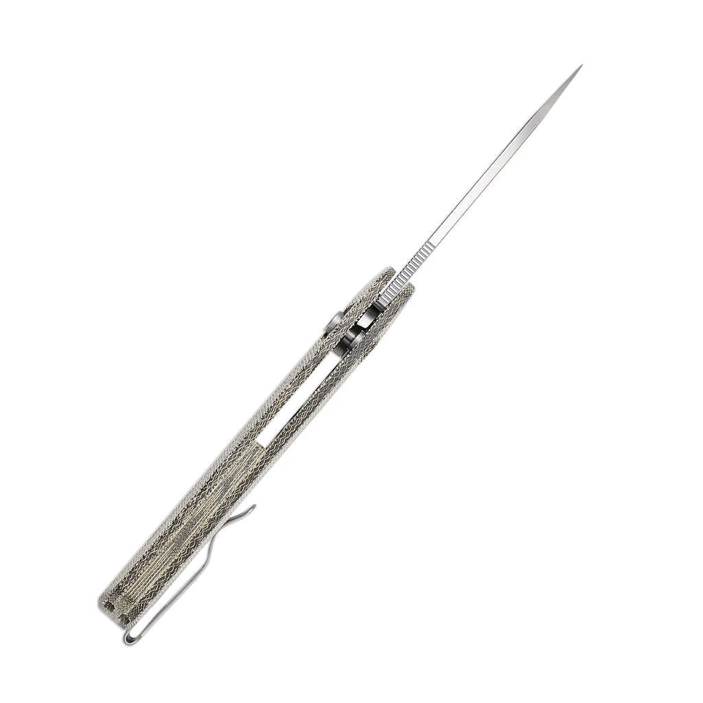 Kizer Mad Tanto 154CM,Micarta, V4602C2 5 Kizer Mad Tanto 154CM,Micarta, V4602C2 - Image 3