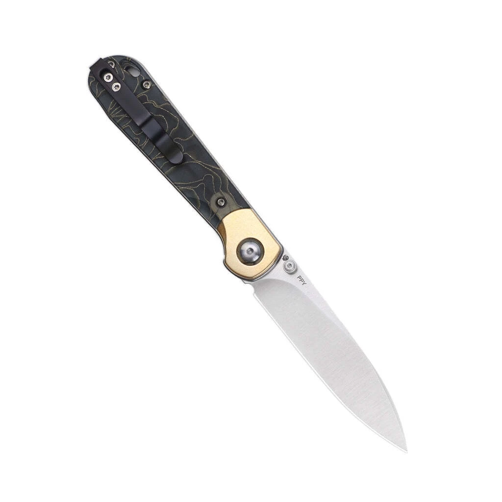 Kizer PPY S35VN Brass+Raffir Ki3587A1 4 Kizer PPY S35VN Brass+Raffir Ki3587A1 - Image 2