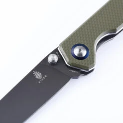 KIZER Begleiter Folding Knife, N690 Blade With Titanium Coating, Green G10 Handle V4458N2 -Taschenmesser Verkauf 09723c9178f3b2a11c9f58d17f46af53