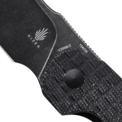 Kizer October Mini Liner Lock Knife Black Micarta V2569C2 -Taschenmesser Verkauf 136b19068d5937e10ae16032df25d156