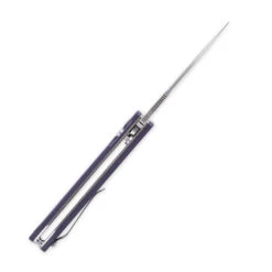 Kizer Swaggs Swayback Button Lock Knife Purple G-10 - V3566N1 13 Kizer Swaggs Swayback Button Lock Knife Purple G-10 - V3566N1 -Taschenmesser Verkauf 154c46a7bdb594f781f704f7c3c68b64