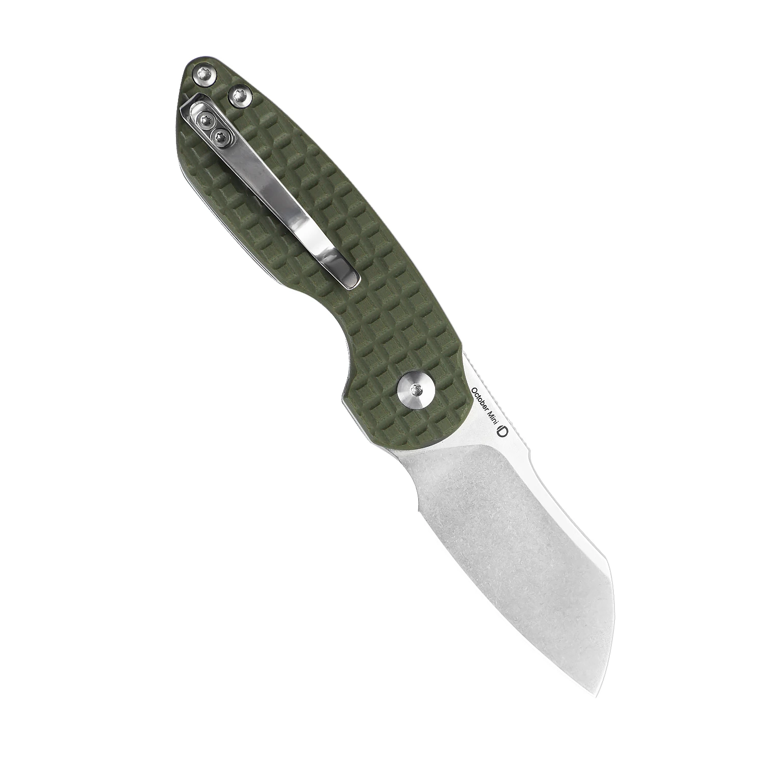 Kizer October Mini Liner Lock Knife Green G-10 - V2569C1 4 Kizer October Mini Liner Lock Knife Green G-10 - V2569C1 - Image 2