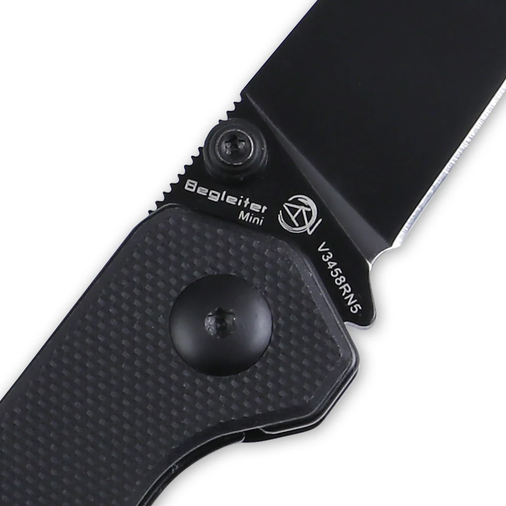 KIZER Mini Begleiter Folding Knife, Black G10 Handle V3458RN5 5 KIZER Mini Begleiter Folding Knife, Black G10 Handle V3458RN5 - Image 3