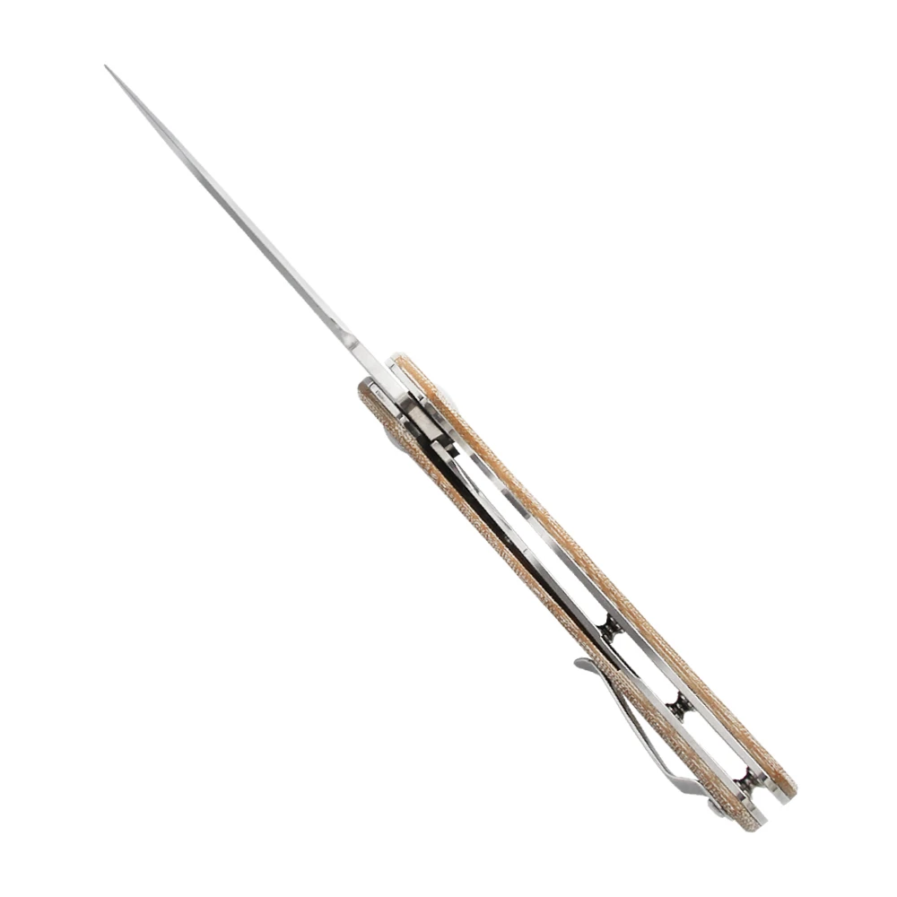 KIZER Sheepdog C01c XL Brown Micarta V5488C4 8 KIZER Sheepdog C01c XL Brown Micarta V5488C4 - Image 6