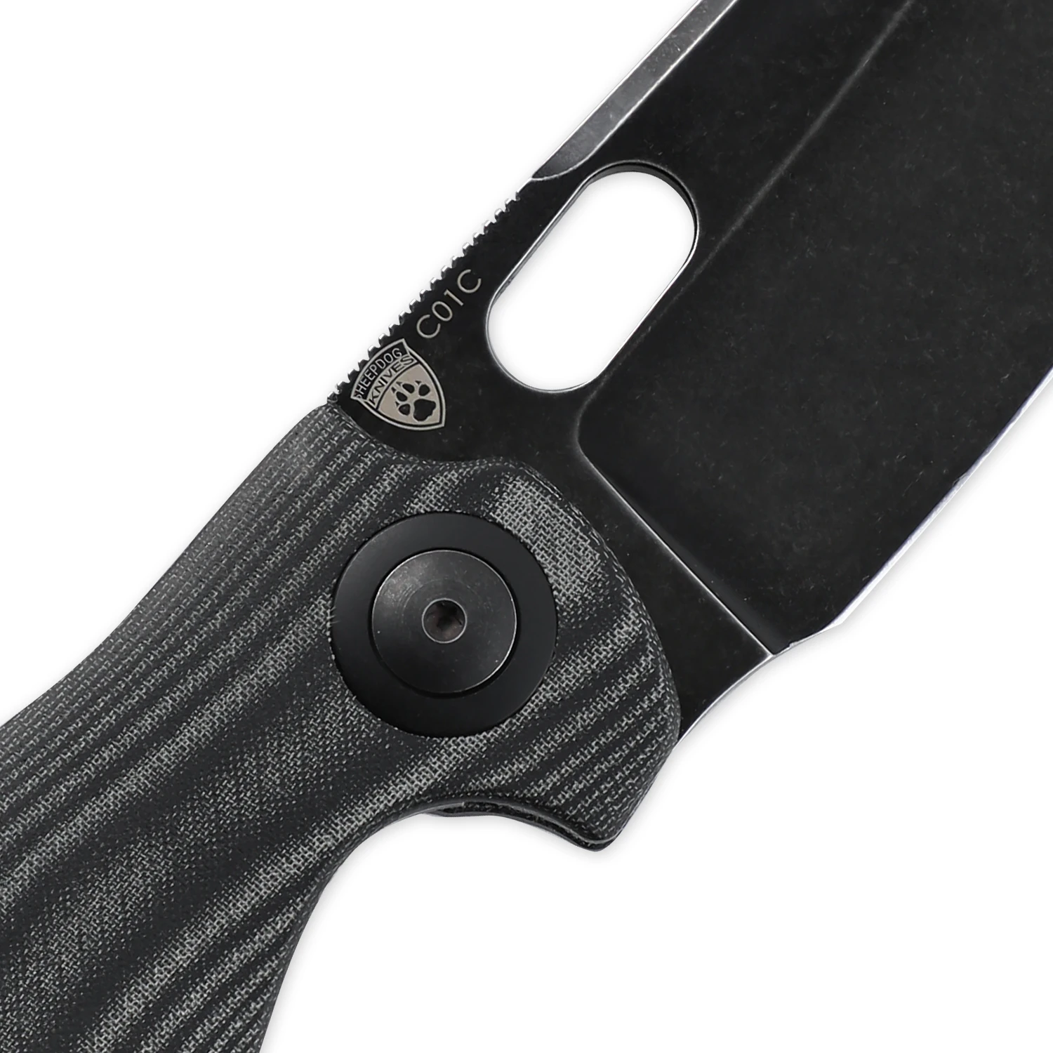 Kizer Sheepdog C01c Black Micarta V4488C1 5 Kizer Sheepdog C01c Black Micarta V4488C1 - Image 3