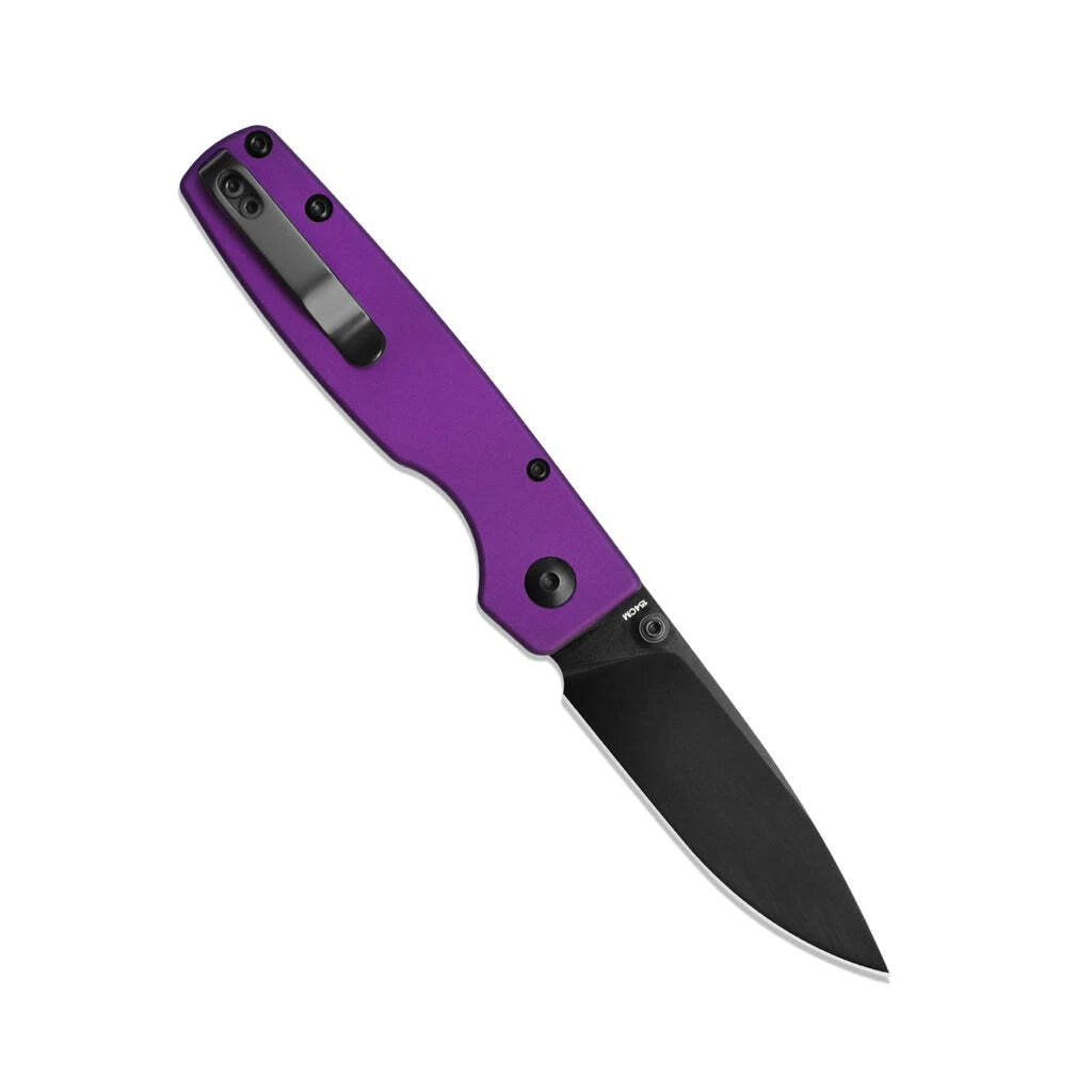 KIZER Original Button Lock Purple Aluminium Handle V3605C4 4 KIZER Original Button Lock Purple Aluminium Handle V3605C4 - Image 2