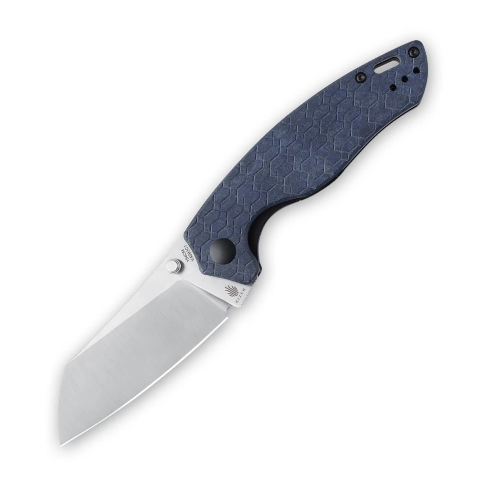 Kizer Towser K Liner Lock Knife Blue Richlite - V4593C1 3 Kizer Towser K Liner Lock Knife Blue Richlite - V4593C1