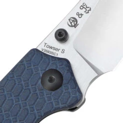 KIZER Azo Towser S Liner Lock Knife Blue Richlite V3593SC1 -Taschenmesser Verkauf 2dc7f1b8db5820c4c64f0374d5363f9e