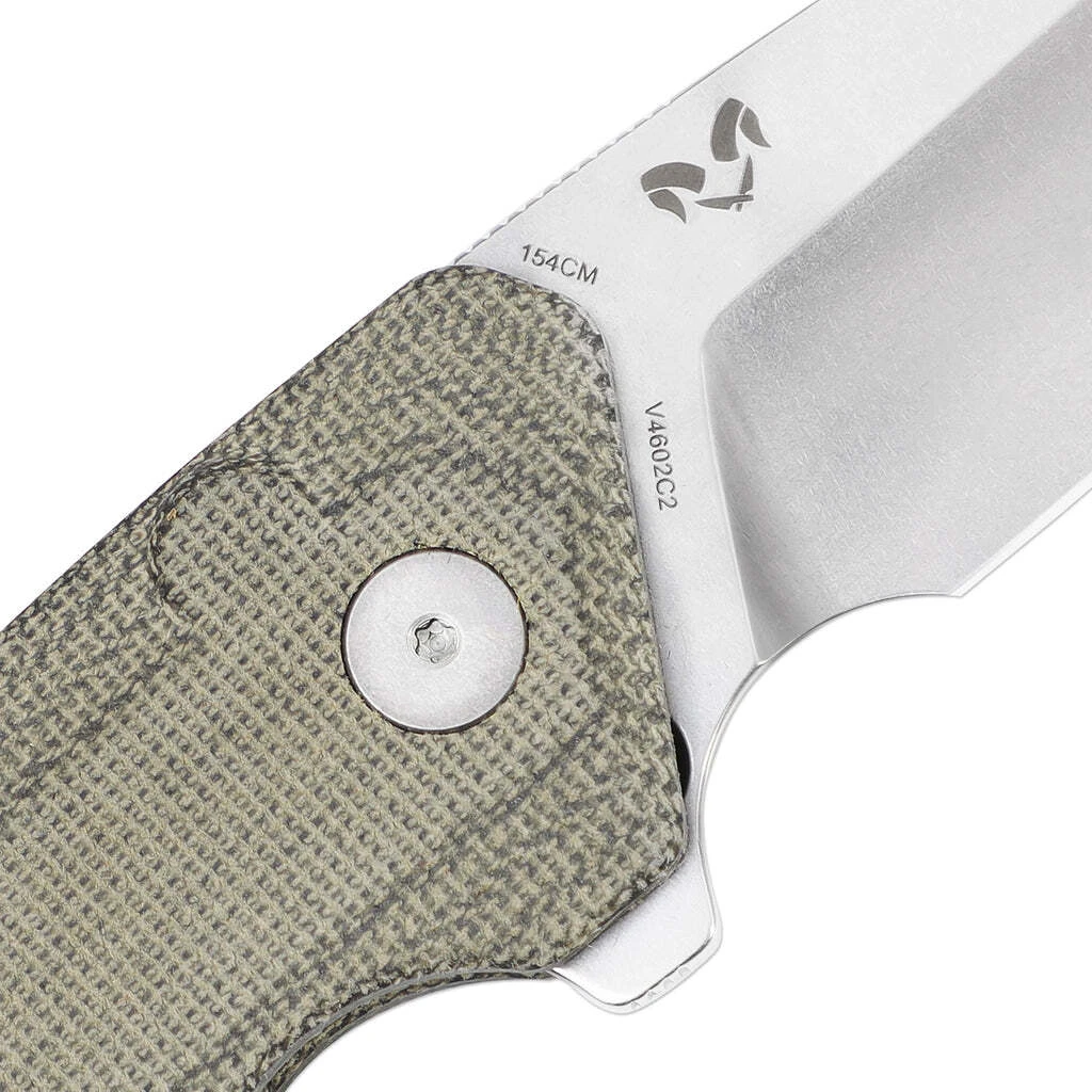 Kizer Mad Tanto 154CM,Micarta, V4602C2 6 Kizer Mad Tanto 154CM,Micarta, V4602C2 - Image 4