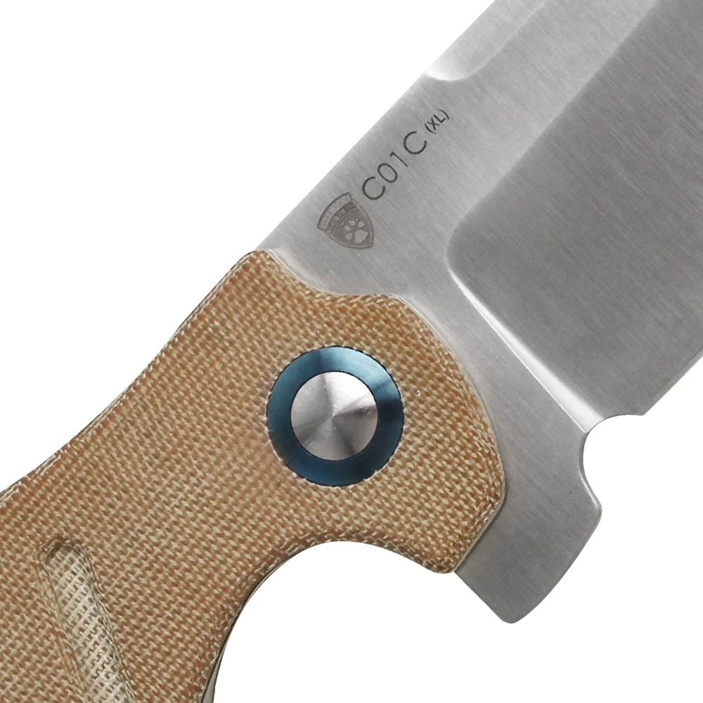 KIZER Sheepdog C01c XL Brown Micarta V5488C4 5 KIZER Sheepdog C01c XL Brown Micarta V5488C4 - Image 3