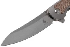 Kizer Clutch Tan Micarta/Titanium Ki4556A3 -Taschenmesser Verkauf 4040caa33c22968fad8adb33cdeef071