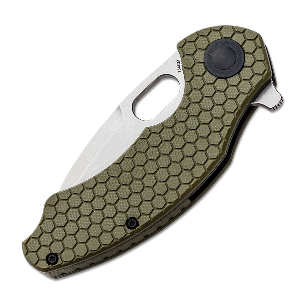 Kizer Degnan Mini Roach Liner Lock Olive Green G-10 V3477C1 4 Kizer Degnan Mini Roach Liner Lock Olive Green G-10 V3477C1 - Image 2