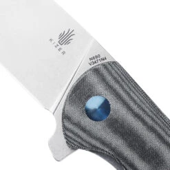 Kizer Laconico Gemini Knife Black Micarta - V3471N4 -Taschenmesser Verkauf 52779be81c87800f3520afca47fc0f42