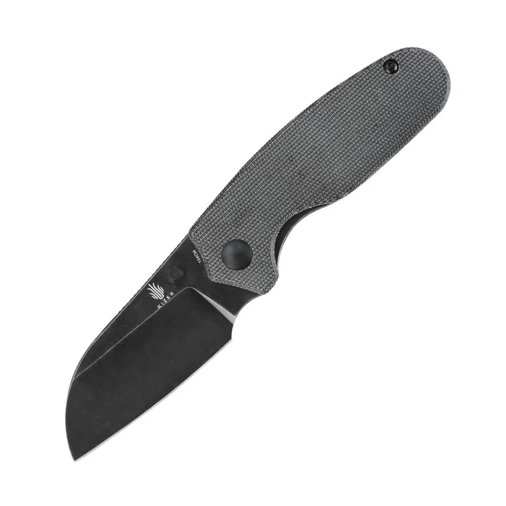 KIZER Azo Towser S Liner Lock Knife Black Micarta V3593SC2 3 KIZER Azo Towser S Liner Lock Knife Black Micarta V3593SC2