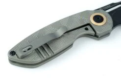 Kizer October Blackwashed Blade, Gray Titanium Ki3569A2 -Taschenmesser Verkauf 592315001e397cc4831f756aadb452bb