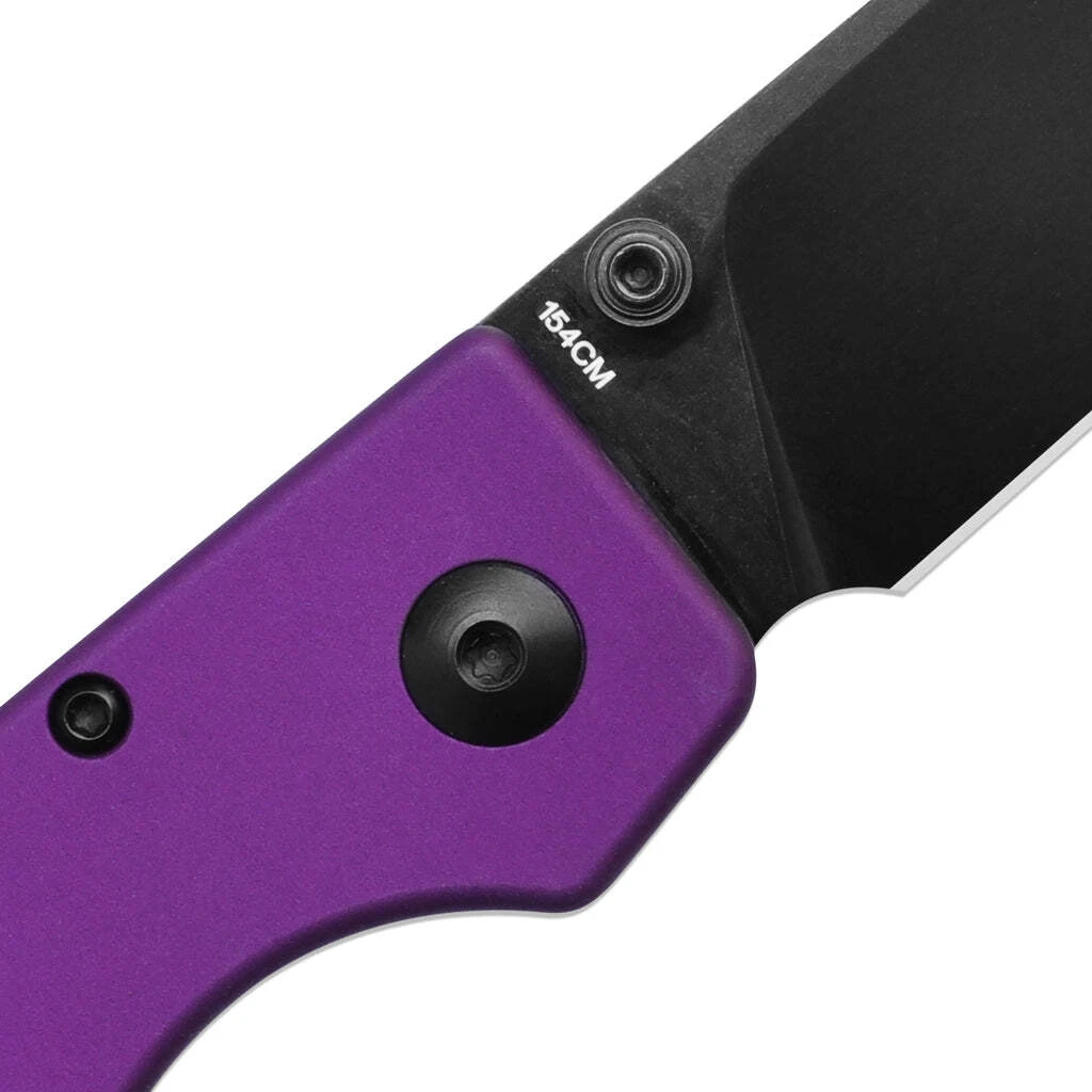 KIZER Original Button Lock Purple Aluminium Handle V3605C4 7 KIZER Original Button Lock Purple Aluminium Handle V3605C4 - Image 5