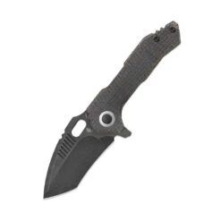 Kizer Mini Paragon 154CM Blade, Black Micarta V4600C2
