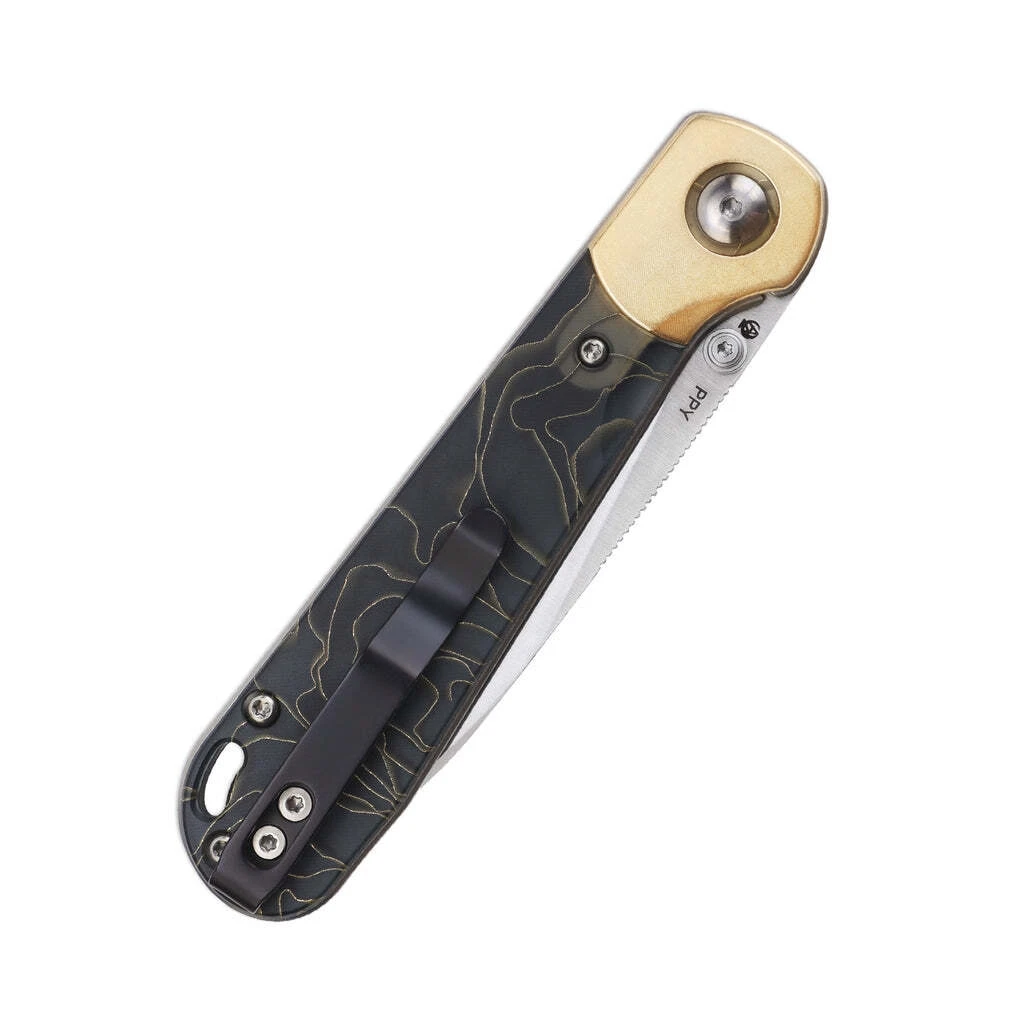 Kizer PPY S35VN Brass+Raffir Ki3587A1 7 Kizer PPY S35VN Brass+Raffir Ki3587A1 - Image 5