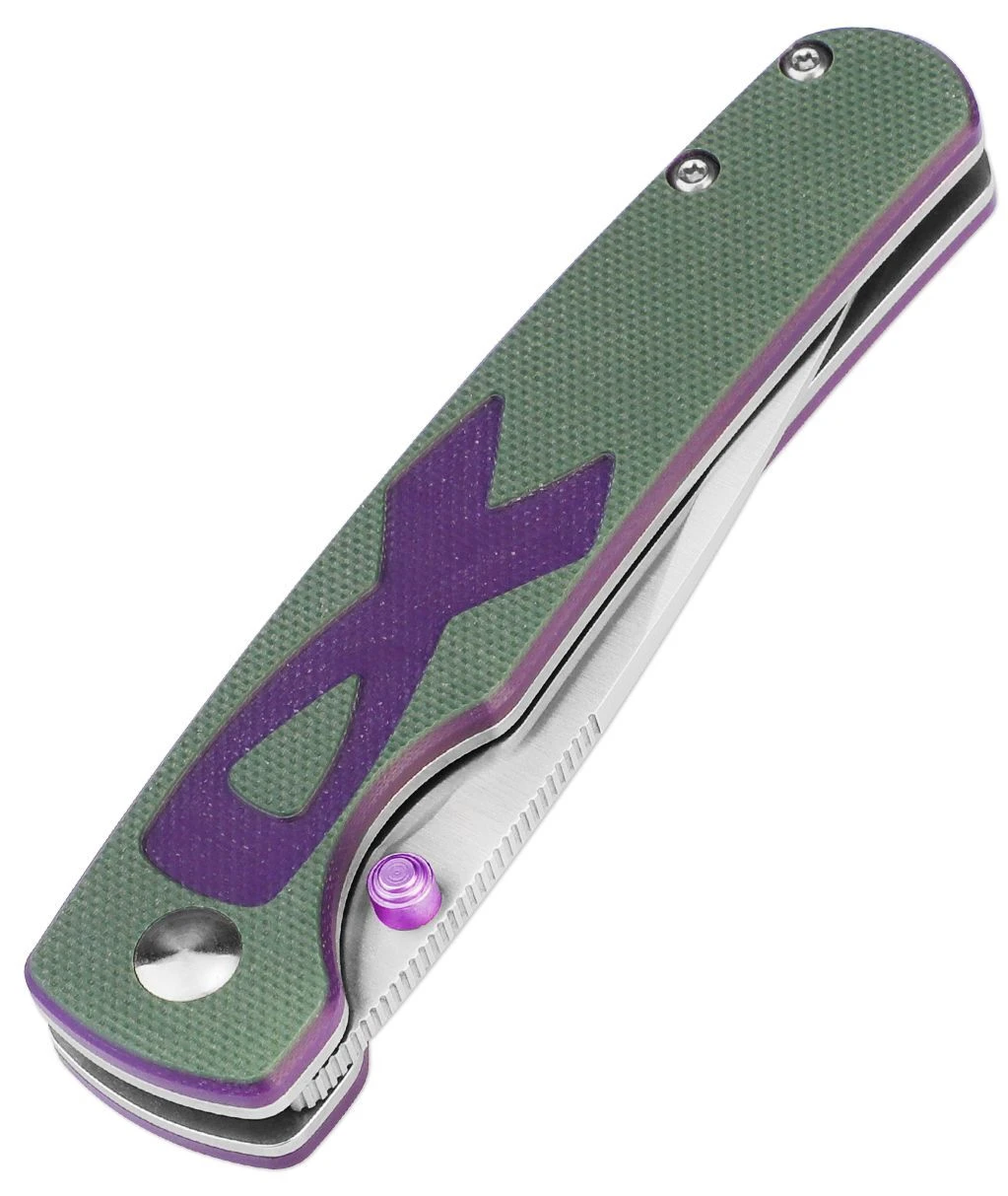 Kizer Fighter Purple & Green G10 V3633C1 5 Kizer Fighter Purple & Green G10 V3633C1 - Image 3