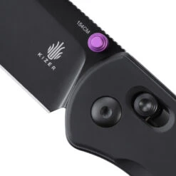 Kizer Drop Bear Clutch Lock Black Aluminum - V3619C2 -Taschenmesser Verkauf 7d3161003dbd83dface721fe7bcc57b3