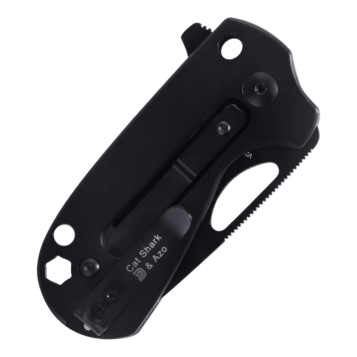 Kizer Catshark Black Titanium/Micarta - V2561N2 9 Kizer Catshark Black Titanium/Micarta - V2561N2 - Image 7