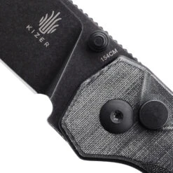 KIZER Vanguard Begleiter 2 Folding Knife, Gray Micarta V4458.2BC2 -Taschenmesser Verkauf 9662f0a0c33b1f987b54a2b92b2a63ee