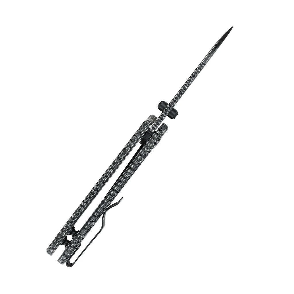 KIZER Azo Towser S Liner Lock Knife Black Micarta V3593SC2 5 KIZER Azo Towser S Liner Lock Knife Black Micarta V3593SC2 - Image 3