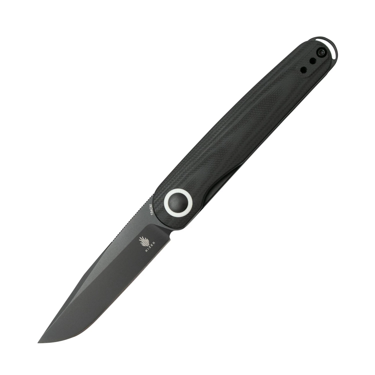 Kizer Squidward Black 154CM, Black G10 V3604C2 3 Kizer Squidward Black 154CM, Black G10 V3604C2