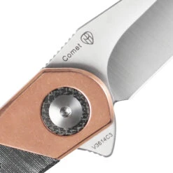 Kizer Comet Liner Lock Knife Copper & Black Micarta - V3614C3 11 Kizer Comet Liner Lock Knife Copper & Black Micarta - V3614C3 -Taschenmesser Verkauf 9f796d6d9799c4c23213c6b03a47ab06