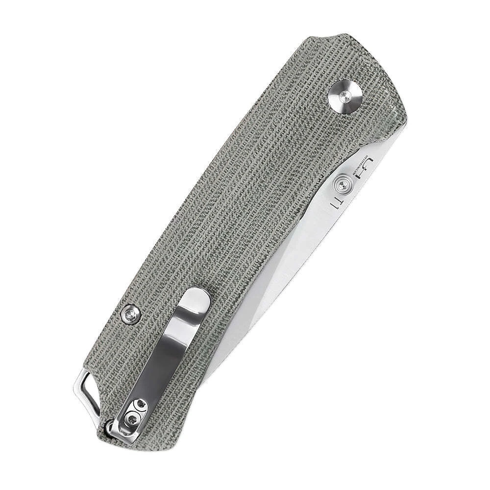 Kizer T1 Liner Lock Knife Green Micarta V3490C1 7 Kizer T1 Liner Lock Knife Green Micarta V3490C1 - Image 5