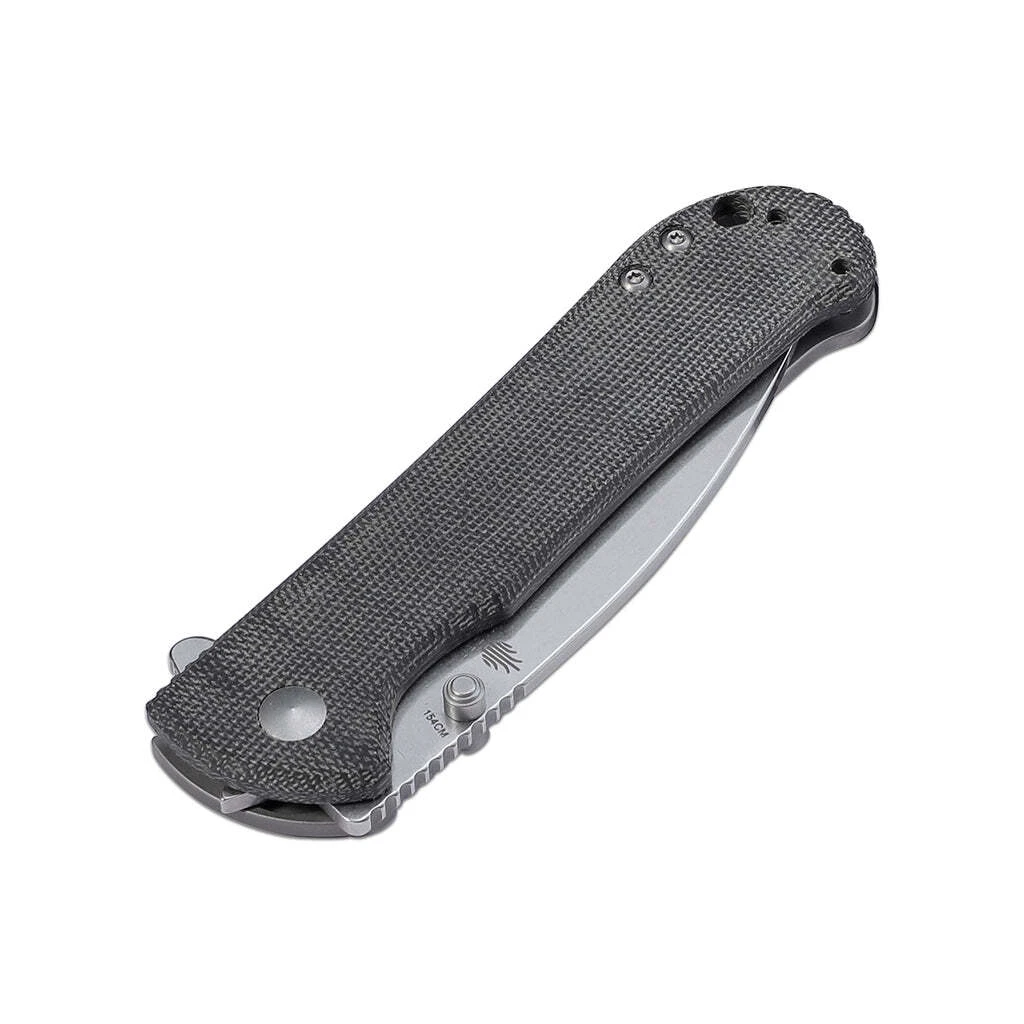 Kizer Coniferous V 154CM Blade Titanium+Micarta Handle V4609C1 (3.35" Stonewash) 9 Kizer Coniferous V 154CM Blade Titanium+Micarta Handle V4609C1 (3.35" Stonewash) - Image 7