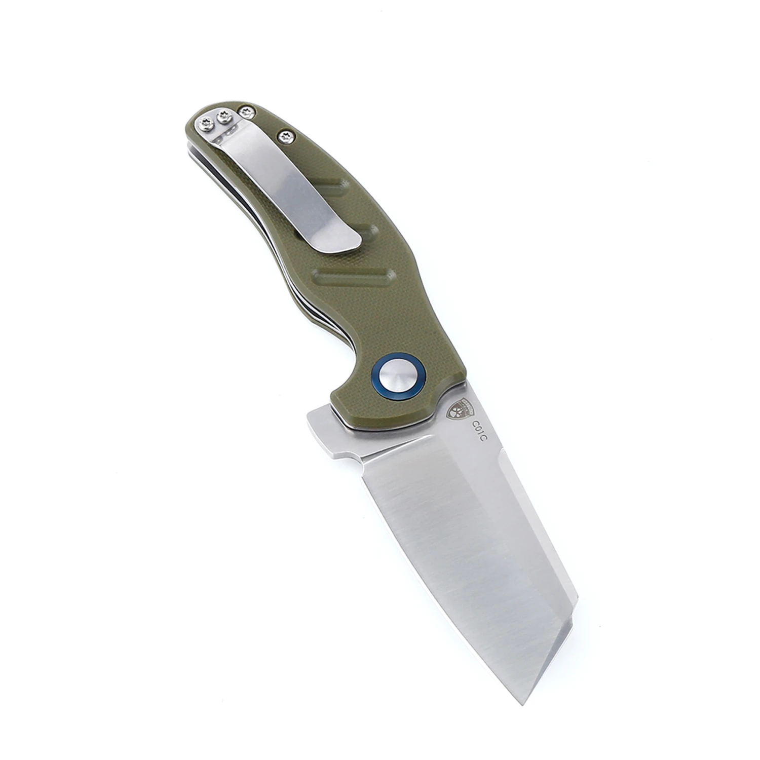 Kizer Mini Sheepdog C01c Green G-10 - V3488C2 4 Kizer Mini Sheepdog C01c Green G-10 - V3488C2 - Image 2