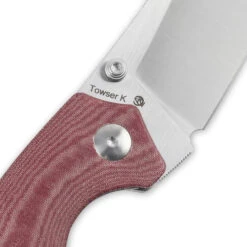 Kizer Towser K Liner Lock Knife Red Micarta - V4593C2 -Taschenmesser Verkauf aa0c3b4220aa7a2804deed95805575e0