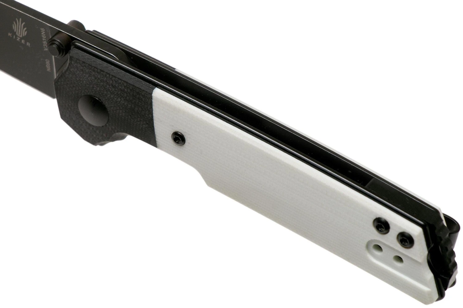 Kizer Domin Mini, Black & White G10 V3516N6 7 Kizer Domin Mini, Black & White G10 V3516N6 - Image 5