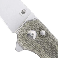 Kizer Lieb M Button Lock Green Micarta V3541C1 -Taschenmesser Verkauf ad7ddc37f995b4fc923132c1b1b02a87