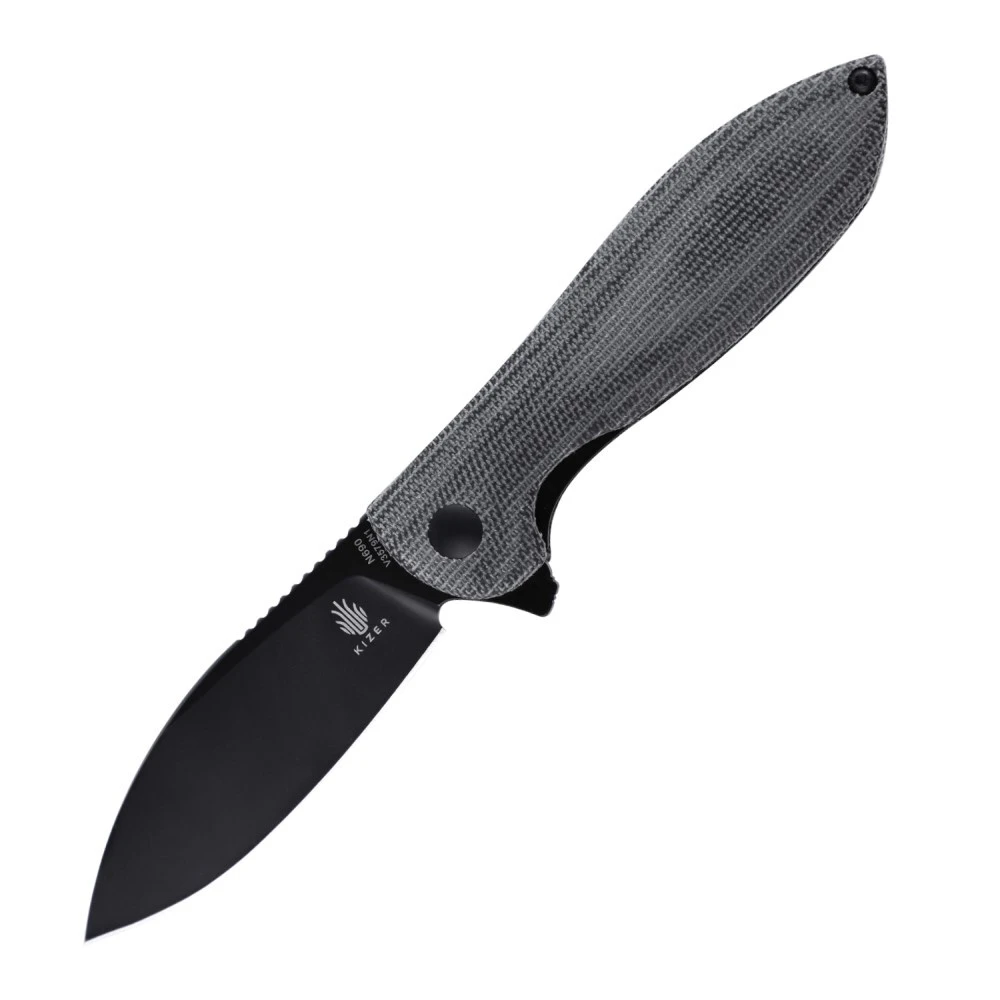 Kizer Infinity Black Micarta - V3579N1 3 Kizer Infinity Black Micarta - V3579N1