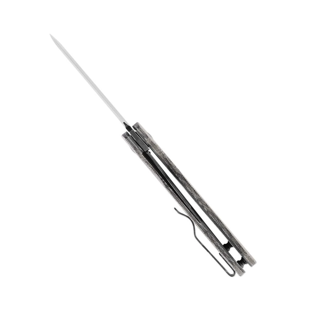 Kizer Bugai Black Micarta V3627A1 6 Kizer Bugai Black Micarta V3627A1 - Image 4