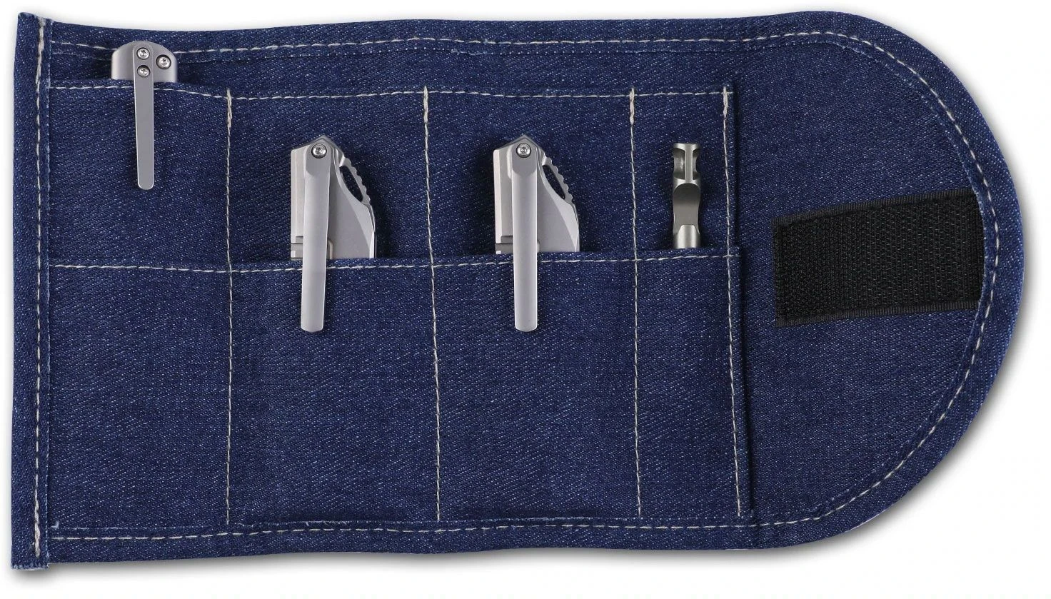 Kizer Denim R EDC Knife Roll 12 Cm D001 5 Kizer Denim R EDC Knife Roll 12 Cm D001 - Image 3