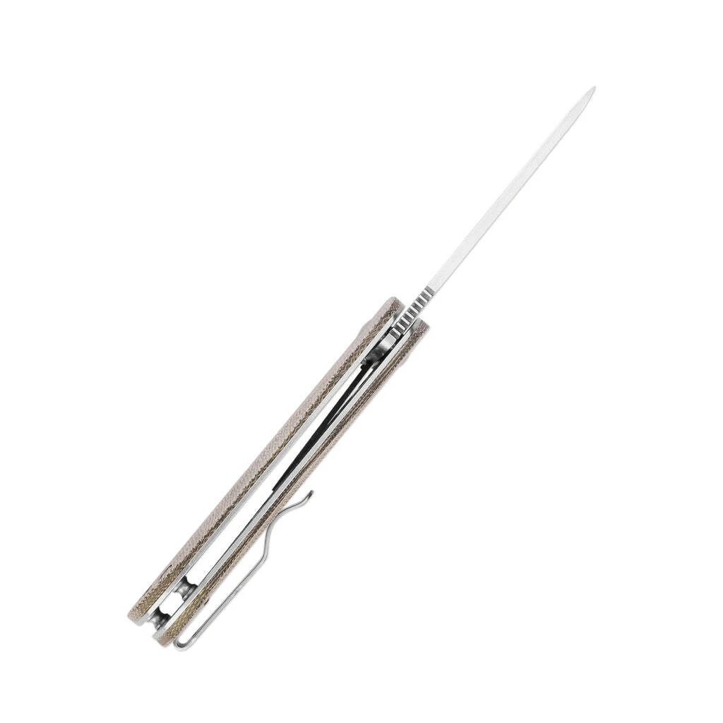 Kizer Bugai Green Micarta V3627C1 5 Kizer Bugai Green Micarta V3627C1 - Image 3