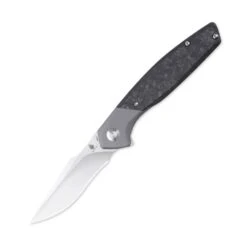 Kizer Manganas Grazioso Frame Lock Knife, Titanium & Carbon Fiber - Ki4572A1