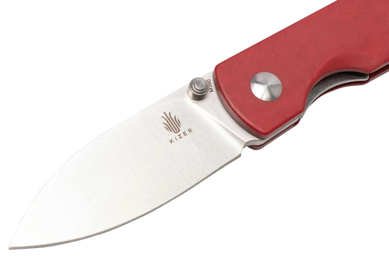Kizer Yorkie Red Micarta - Ki3525S1 5 Kizer Yorkie Red Micarta - Ki3525S1 - Image 3