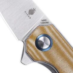 Kizer Lieb Brown Micarta - V2541N4 12 Kizer Lieb Brown Micarta - V2541N4 -Taschenmesser Verkauf c1f042c6406a81edfdfe031ffc165849