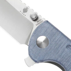 Kizer Justice Liner Lock Knife Blue Denim Micarta - V4543N3 -Taschenmesser Verkauf d08751131b399b527784bd9cb8d3a53e