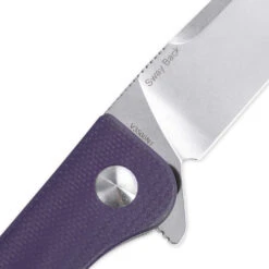 Kizer Swaggs Swayback Button Lock Knife Purple G-10 - V3566N1 11 Kizer Swaggs Swayback Button Lock Knife Purple G-10 - V3566N1 -Taschenmesser Verkauf d0cfa34afd242f043b7b535a53661b11