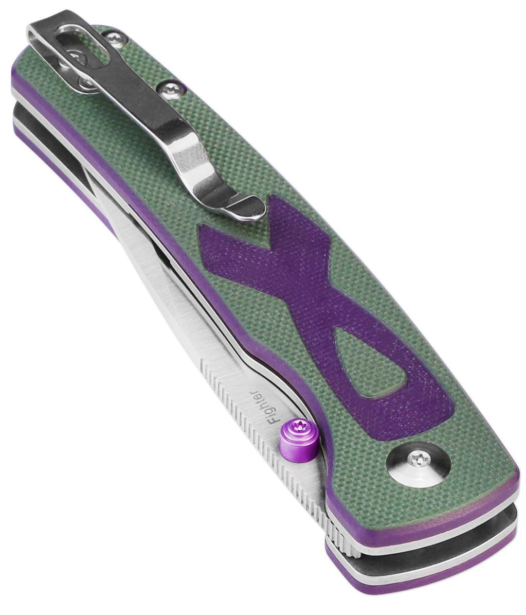 Kizer Fighter Purple & Green G10 V3633C1 6 Kizer Fighter Purple & Green G10 V3633C1 - Image 4