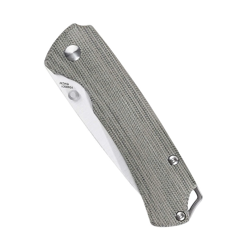 Kizer T1 Liner Lock Knife Green Micarta V3490C1 8 Kizer T1 Liner Lock Knife Green Micarta V3490C1 - Image 6